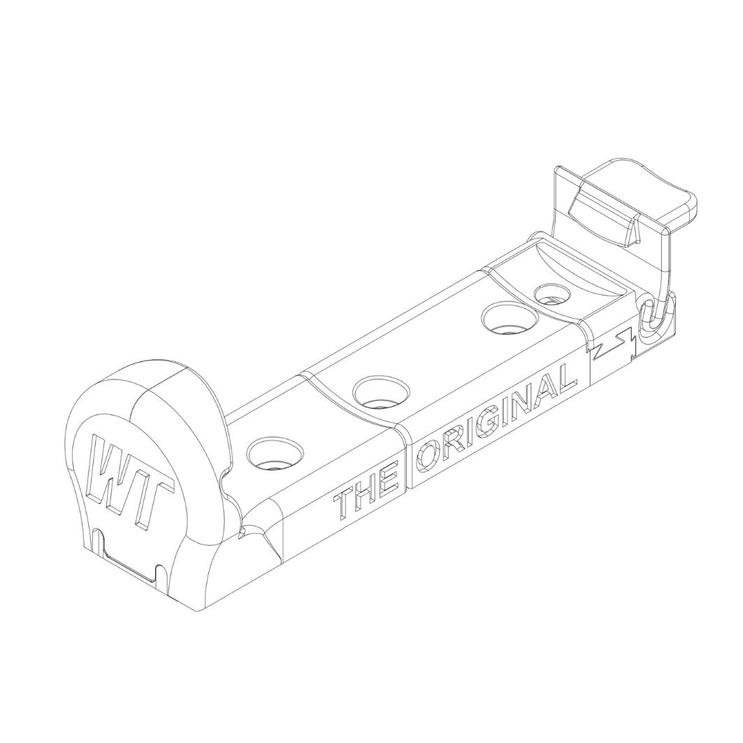 Mechanical component on a white background
